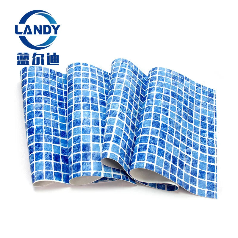 PVC 12x24x52 Rectangular Pool Liner Anti-aging Non-slip Vinyl Kidney Shaped Pool Liner for Outdoor Above Ground Pools