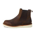 Goodyear Chelsea Motorcycle Boots Ankle Height Increasing Western Desert Style Autumn Winter Round Toe Casual Combat Boot