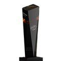 26.5cm Amber Black Diamond with Black Crystal Rophy MH-J0288