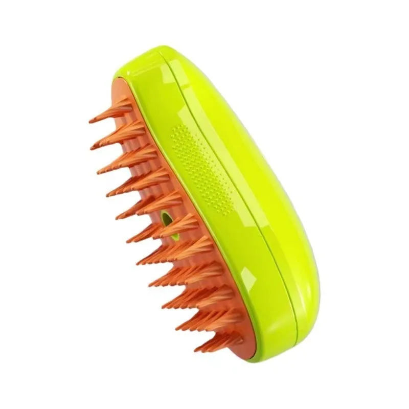 Small One-Click Anti-Hair Loss Massage Wash for Cats Dogs New Cross-Border Electric Spray Brush Plastic for Mango Pet Comb Style
