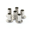 High Quality Stainless Steel Flat Head Semi Tubular Rivets for Cookware Rust-Proof and Customizable Factory Direct Supply