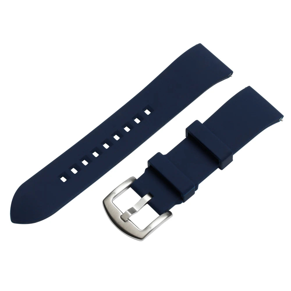 New Arrival Watch Bands 18mm 20mm 22mm 24mm Waterproof Rubber Silicone Watch Strap