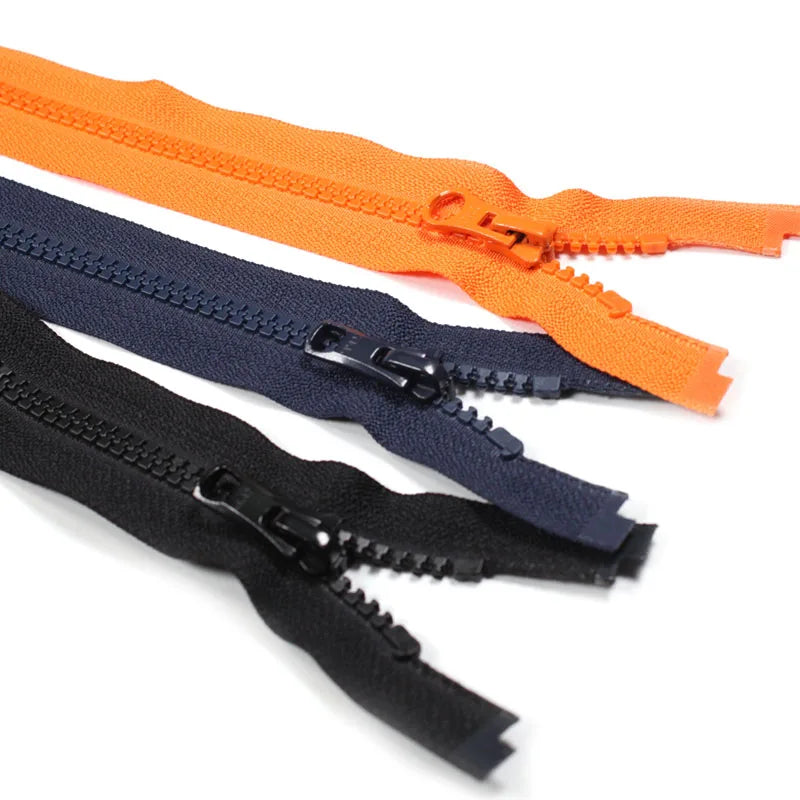 Guangdong Supplier Wholesale #5 Open End Resin Zip Custom Colorful Plastic Zipper for Bedding Industry Handbags Purses Craft