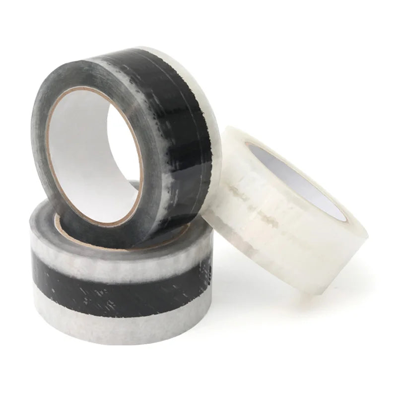 Custom BOPP Branded Packaging Tape with Logo Printed Single Sided Hot Melt Adhesive Antistatic Feature