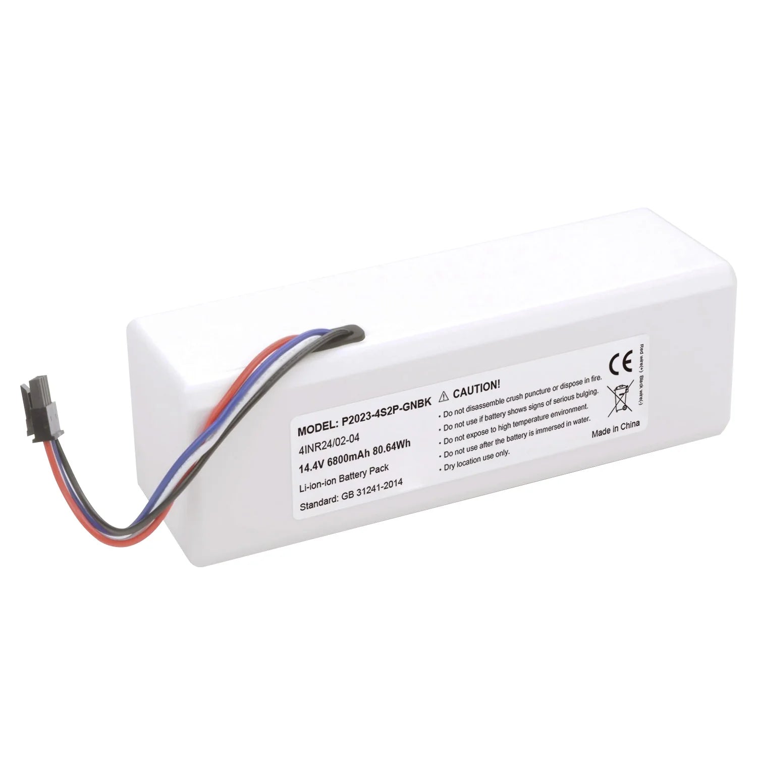 Robot Roborock P1904-4S1P-MM Replacement Lithium Battery For Mijia Dreame MC1808 SKV4093GL STYTJ01ZHM XM2000021 Vacuum Cleaner