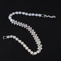 Factory Wholesale 5mm 18.5cm Chain Bracelet Fashion Jewelry Shining Zircon Charm Bracelet Women