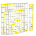Factory Promotion 6.5x6.5inch 6.5x12inch Sewing Acrylic & Plastic Patchwork Quilting Ruler MegaBDM