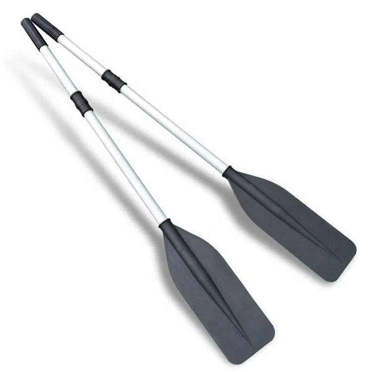 2pcs Detachable Aluminum Alloy Boat Paddle for Fishing Inflatable Surfing Boat
