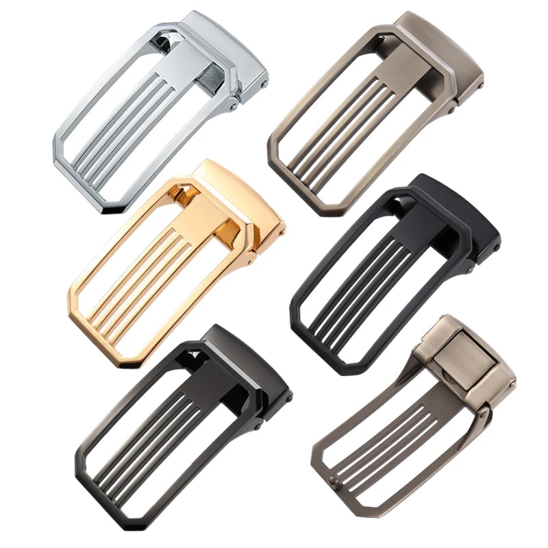 LQbelt Fashion Men's Plate Buckles Alloy Punch Buckle for Belt With Holes Wholesale Buckle Factory Custom Logo