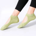 Women's High-Ankle Anti-Slip Professional Yoga and Fitness Ballet Socks Custom Logo Sport Socks-for Summer