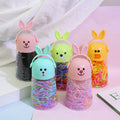 New Hot Selling Cute Box Colors Hair Rubber Bands 5 Colors Rabbit Elastic Hair Ties for Women Girls Hair Coil