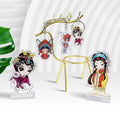 Customized Anime Acrylic Key Chain Ring Plastic Chinese Style Gifts Acrylic Charms Bag Pendant