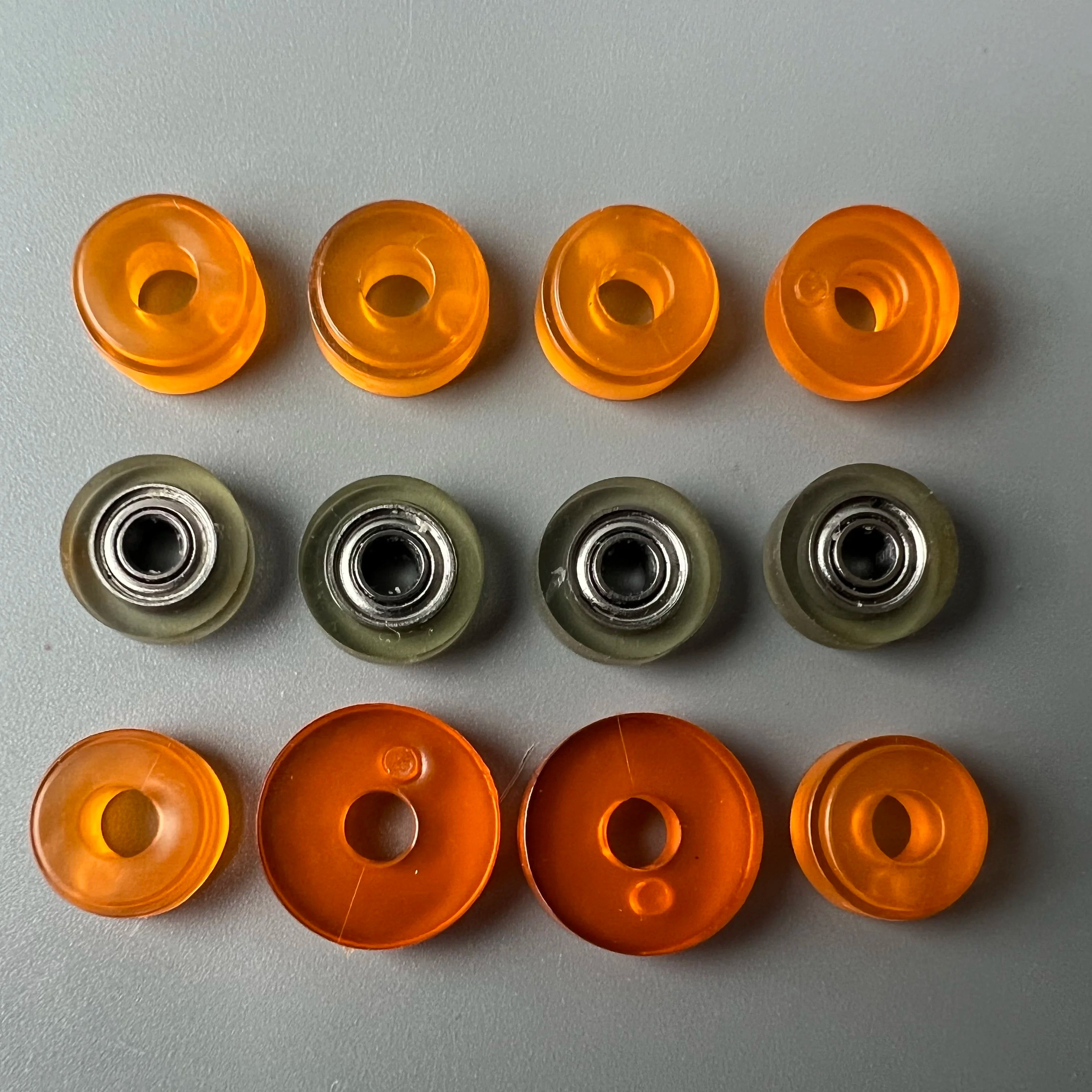 (12units/set) Noritsu 120 / 120AFC-I / 120AFC-II Negative Carrier Rubber Wheel for S2S3S4HS-1800HS1800 Film Scanners