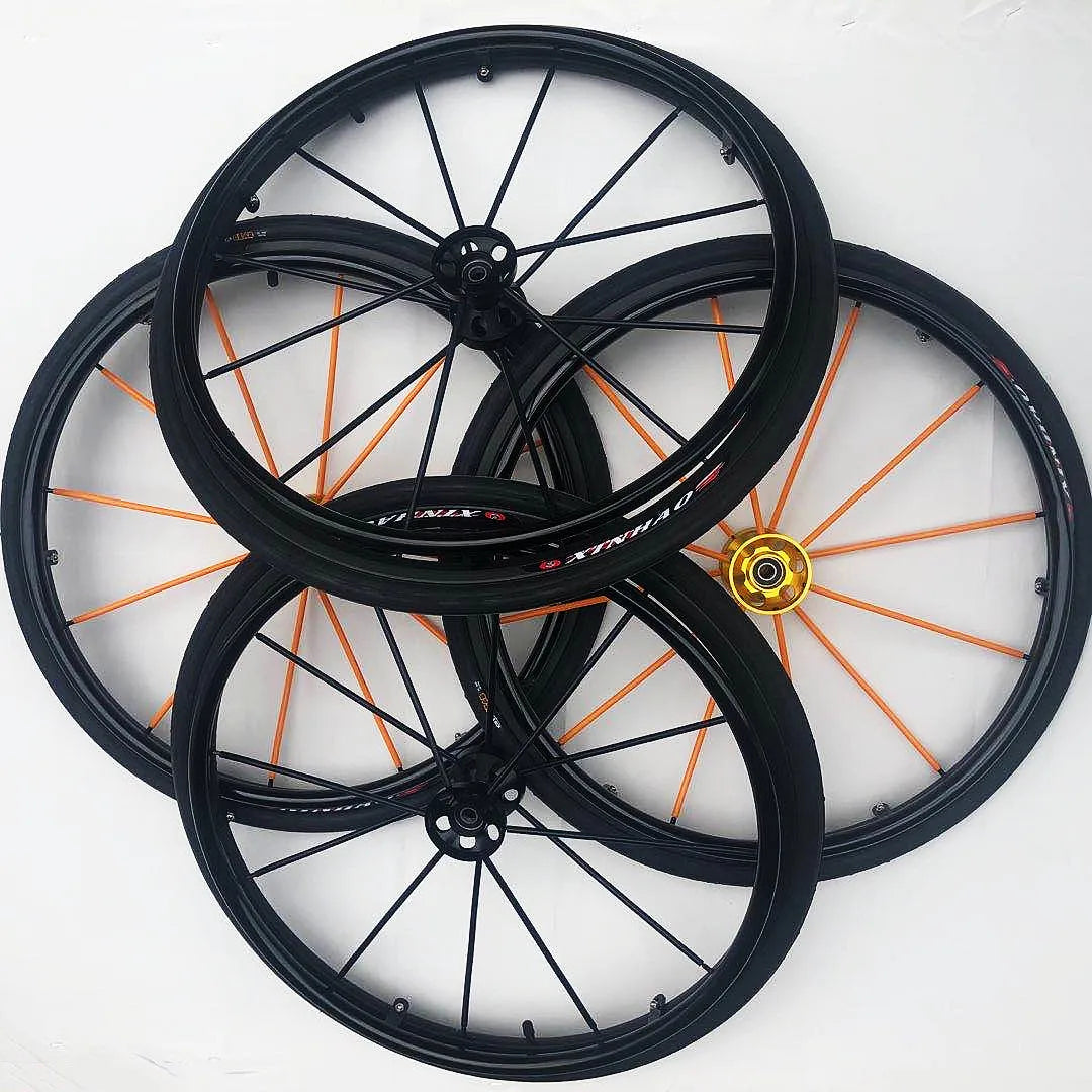 Muniu MN20-R3 24*1 Wheelchair Rear Wheel with Aluminum Alloy Hub