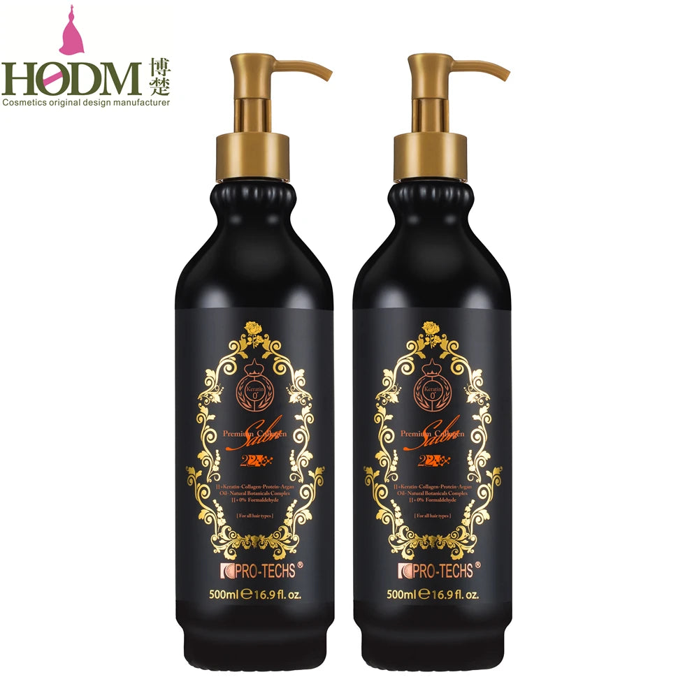 Customized Ulady Kerastar Organic Treatment Formaldehyde Free Chocolate Keratina Keratin Smooth Cream