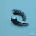 Qg541 Russian Eyelash d Curl Strip Eyelash Extensions Deep Curl Fake Lashes Russian Volume Faux Mink Strip Lashes