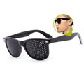 Wholesale Customized Logo for Gift or Party Pinhole Promotional Sunglasses