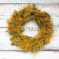Perfect for Home Wedding and Wall Decor - Elevate Your Space with Soft Dream's 14-Inch Natural Touch Flower Wreath -