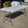 Wholesale Cheap Rectangular Plastic Folding Table for Wedding Banquet Tables and Chairs for Events