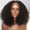 Cheap 180% Density Kinky Curly Wave Full Lace Frontal Wig 100 Virgin Human Hair Swiss Hd Lace Front Closure Wigs for Black Women