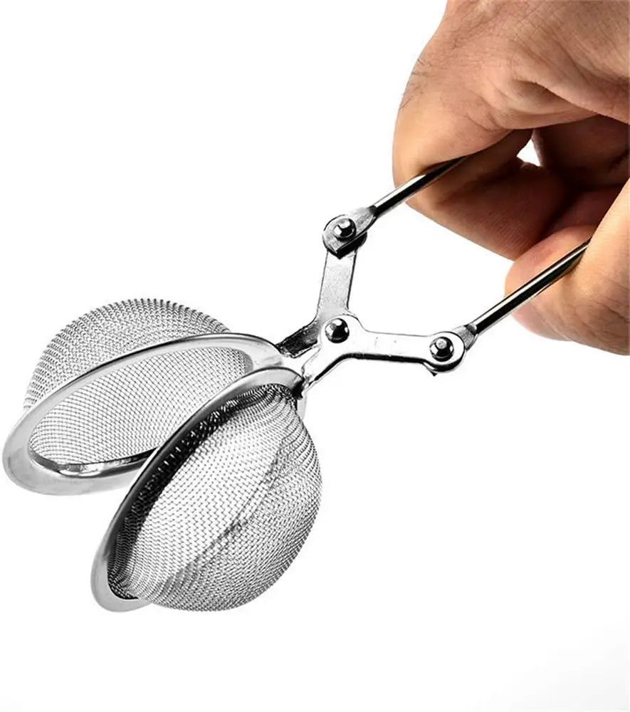 Stainless Steel Portable Creative Polished Tea Infuser Teapot Filter Premium Metal Tea Cake Infuser
