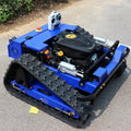 Factory Price Gasoline Power Crawler Lawn Mower Crawler All Terrain Remote Lawn Mower Remote Control Garden Mower for Sale