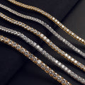 Tennis Necklace Jewelry Classic 10k Yellow Gold Popular Gift Custom Necklace