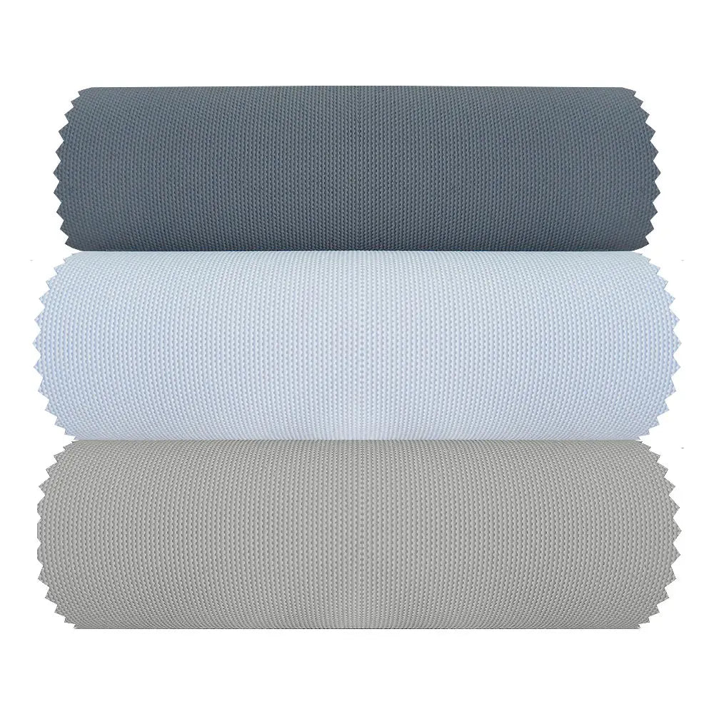 Premium Dual Layer Blackout Roller Fabric Plain Weave 100% Polyester 50m Commercial Roll Fire-Retardant | Factory Direct Supply