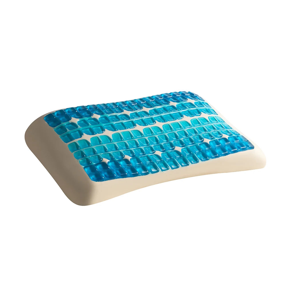 Modern Adjustable Gel Shredded Memory Foam Cooling Bed Pillow 200TC for Neck Support While Sleeping