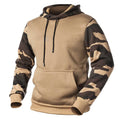 2024 New Color Block Design Camo Hoodie Fashion Outdoor Hoodie Wholesale Polyester Hoodie