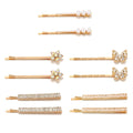 Chinese New Bangs Hairpin Edge Clip Long Style One Word Clip butterfly Ladies Hair Accessories