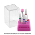 Hot Selling 7-hole Nail Polish Head Easy to Clean Plastic Transparent Storage Box