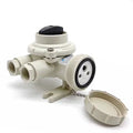BZ CZKS202 IMPA 792882 IP56 Nylon Watertight 3-Pin Receptacles with Switch 10A 24-440V DIN89263