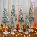 AYOYO Flocking Christmas Tree Home Decoration Indoor Artificial Christmas Snowingtree