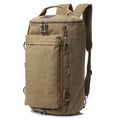 Men's Multi-functional Backpack Large Capacity Custom logo Handle Single Shoulder Hiking Travel Bag