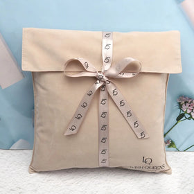 Custom Logo Printed Velvet Envelope Dust Flap Packing Bag Luxulry Envelope Gift Jewelry Pouch
