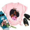 Women Cartoon Super Mom Life Momlife Mama Mother Summer Print T-shirts Top T Shirt Ladies Woman Graphic Female Black Tee T-Shirt