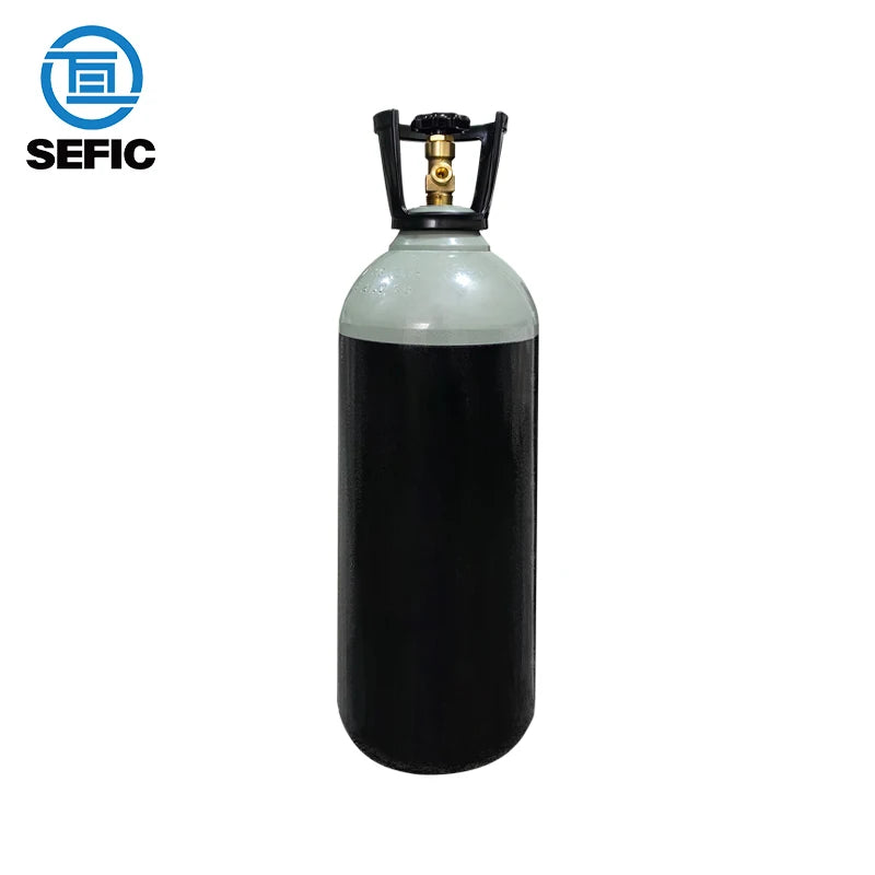 Wholesale Price with Handle Portable 2.7L 3L 13.4L 20L 200bar Co2 Gas Empty Seamless Steel Cylinder