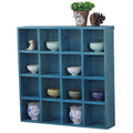 Wholesale Cheap Wall Mounted Square Shadow Box Frames Farmhouse Decor Wooden Storage Shelvers Organizer