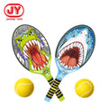 Plastic Tennis Ball Cricket Bat Kids Outdoor Sports Toys Set Beach Grips Cricket Bat