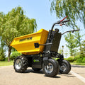 AUSTTER CE Approved 500kg Load Battery Power Wheel Barrow Mini Dumper Electric Four-Wheel Mini Dumper 500kg