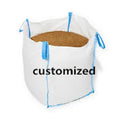 EGP Customized 1 Ton Food Grade PP Woven Jumbo Bulk FIBC Sack Sling Bag 1000kg 1500kg 2000kg Big Bag with Flat Bottom Open Top