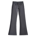 Flared Sweatpants Woman Gym Clothes New Design Fashion Clothes 2023 Women Fall Unisex Clothes Sexy Flare Sweat Pants Men