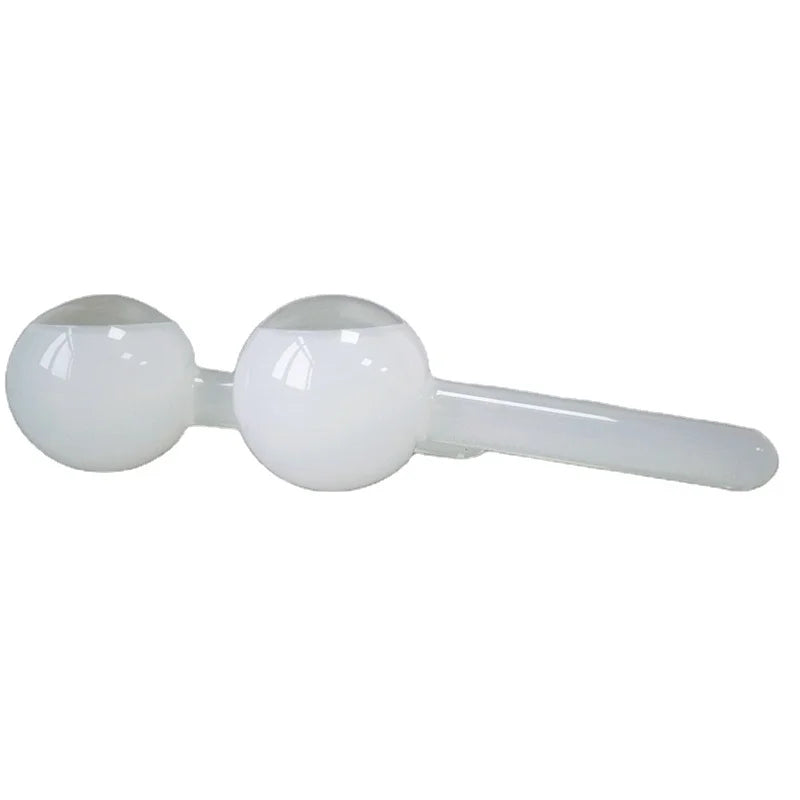 Huiying Top Sale skincare white color cooling ice globes for face