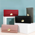 Purses for Women Wallet Pu Leather Long Wallets Large Capacity Fashionable Minimalist Wallet for Women