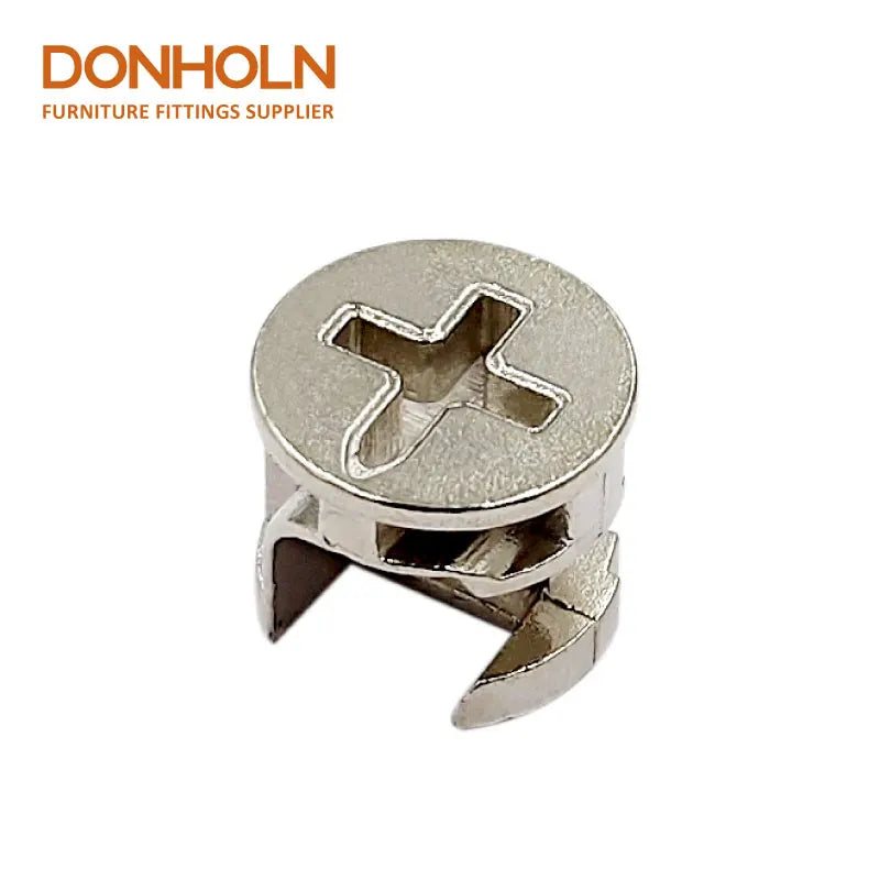 CC1730 Accessories Hardware Three in One Fix Connectors Fasteners 12mm Zinc Alloy Screws Cams