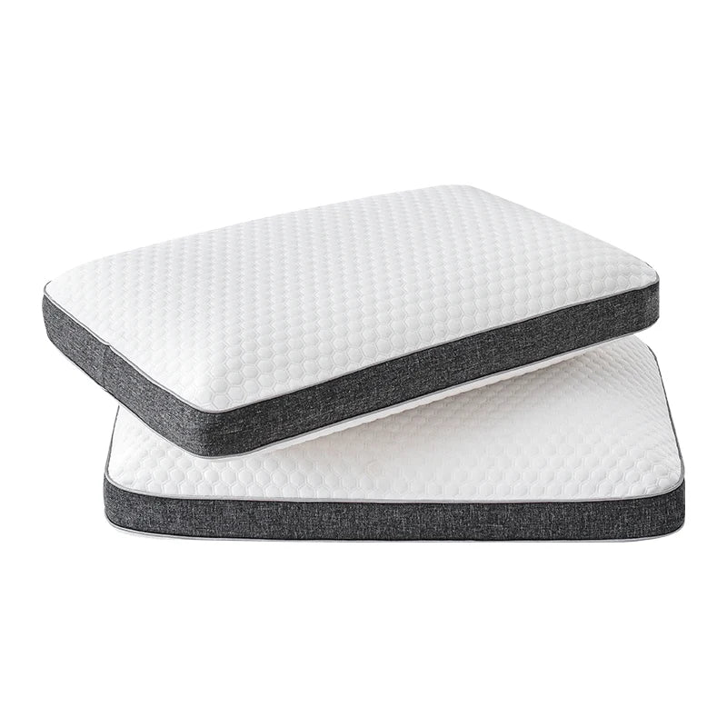 Factory Outlet Slow Rebound Memory Foam Pillow Three Dimensional Edging Pillowcase Bread Shape Pillow