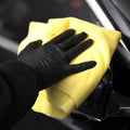 300gsm High Absorbent Microfiber Cloth for Car Care Warp Knitted Edgeless Towel for Waxing Crystal Film Polishing Edge Square