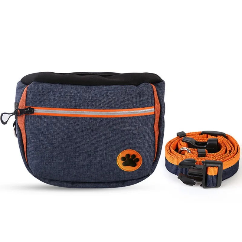 New Outdoor Pet Supplies Dog Training Bag Accessories Adjustable Pet Snack Bag Walking Dog Training Pouch with Logo