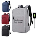 2025 New Custom College Luxury Student Waterproof Business Mens Computer Usb School Backbags Back Pack Bag Laptop Backpack